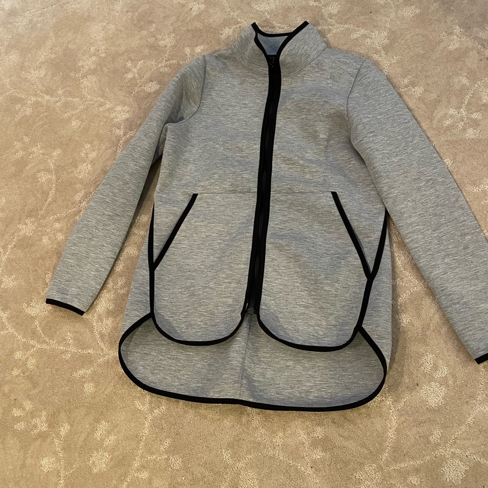 The North Face Women's Utility Jacket in Gray with Black Accents